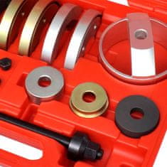 Vidaxl 19-Delni Kompakten Komplet za Pesta Ležajev 62 mm, 66mm, 72 mm