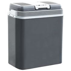 Vidaxl Prenosna termoelektrična hladilna torba 24 L 12 V 230 V A+++