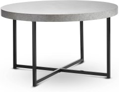 VonHaus klubska miza, 80 x 80 x 45 cm