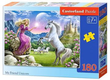 Castorland Sestavljanka Moj prijatelj samorog 180 kosov