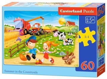 Castorland Puzzle Poletje na deželi 60 kosov