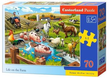 Castorland Puzzle Kmetija life 70 kosov