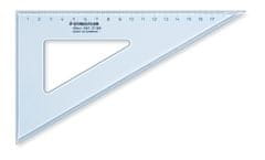 Staedtler trikotnik, 26 cm, 60/30 stopinj, prozorno moder