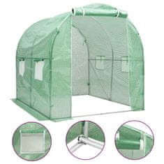 Vidaxl Rastlinjak 4 m² 2x2x2 m