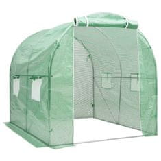 Vidaxl Rastlinjak 4 m² 2x2x2 m