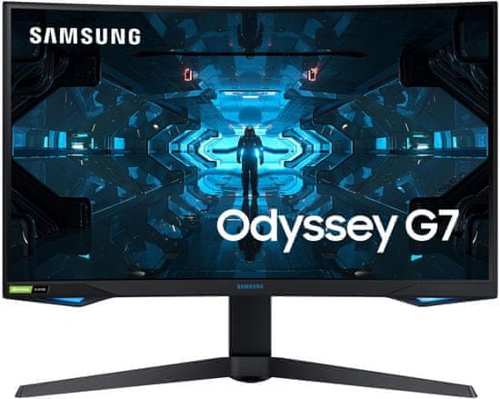 Samsung C32G75TQSU Odyssey monitor, 81,28 cm - odprta embalaža1