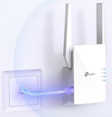 TP-Link RE505X ojačevalec Wi-Fi signala - odprta embalaža