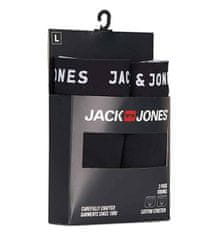 Jack&Jones 2 PACK - moški boksarji JACJON 12138235 Black (Velikost L)