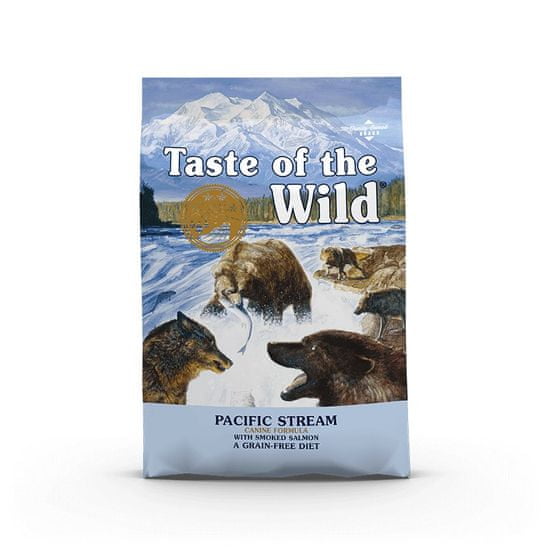 Taste of the Wild Pacific Stream Canine briketi za odrasle pse, 12,2 kg - Odprta embalaža