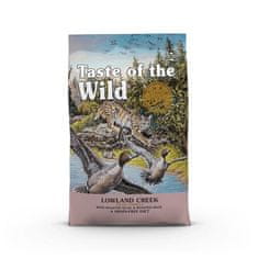 Taste of the Wild Lowland Creek Feline hrana za mačke, pečena prepelica in raca, 2 kg
