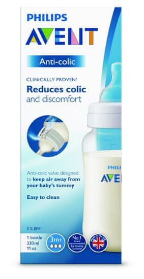 Philips Avent SCF816/17 Anti-colic steklenička, 330 ml - Odprta embalaža