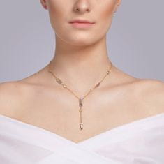 Preciosa Bleščeča ogrlica s kristalom Gonia 7385Y42