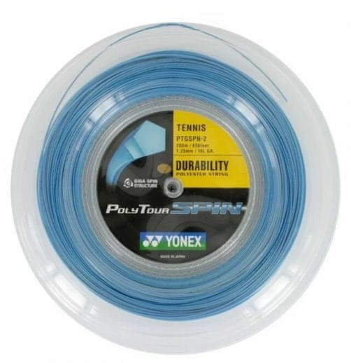 Yonex Poly Tour Spin 125 Coil strune, modra