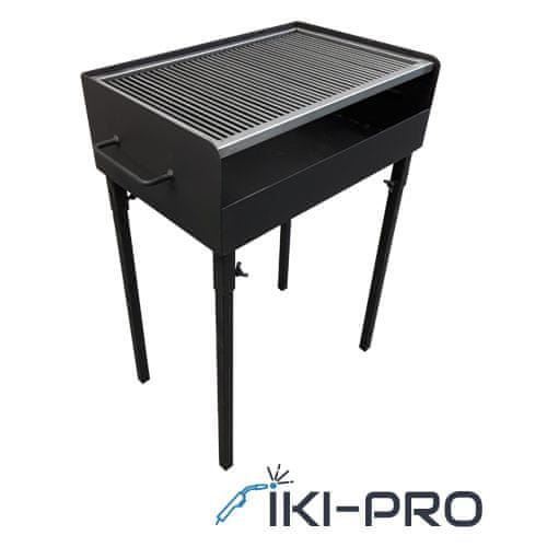 IKI-PRO Žar na oglje 60 x 40 black