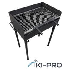 IKI-PRO Žar na oglje 85 x 50 black