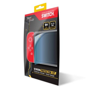 Steelplay kaljeno zaščitno steklo za Switch, komplet, 9H