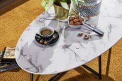 Bruxxi Kavna mizica Narn, 120 cm, marmor