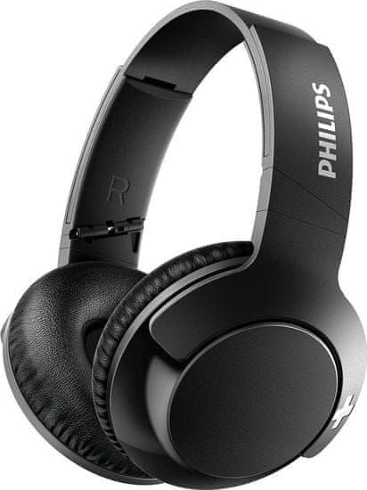 Philips SHB3175BK brezžične Bluetooth slušalke Bass+