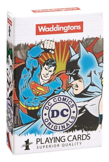 Winning Moves Waddingtons igralne karte: DC Superheroes Retro