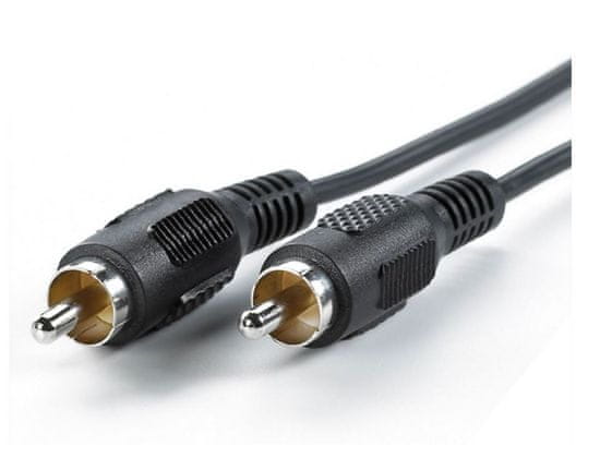 Video RCA M/M kabel, 2,5 m, črn