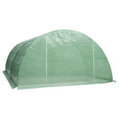 Vidaxl Rastlinjak 16 m2 4x4x2 m
