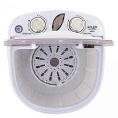 Adler mini pralni stroj s Spin funkcijo