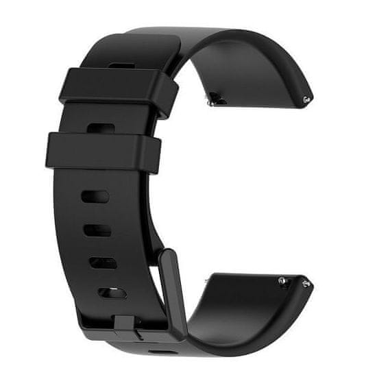 BStrap Silicone (Large) pašček za Fitbit Versa / Versa 2, black