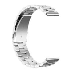 BStrap Huawei Watch GT/GT2 46mm Stainless Steel pašček, Silver