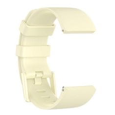 BStrap Silicone (Large) pašček za Fitbit Versa / Versa 2, Beige