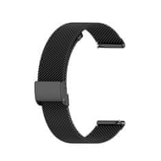 BStrap Milanese pašček za Huawei Watch GT / GT2 46mm, black