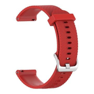 BStrap Silicone Land pašček za Garmin Vivoactive 3, red