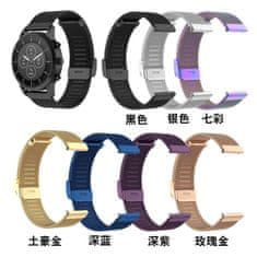 BStrap Milanese pašček za Huawei Watch GT / GT2 46mm, black