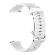 BStrap Silicone Land pašček za Garmin Vivoactive 3, white