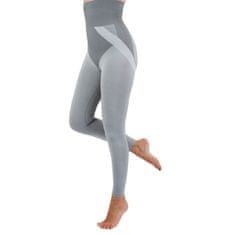 Lanaform Mass & Slim legging pametno oblačilo za hujšanje, masažo in oblikovanje postave, sivo, L