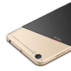 MSVII plastika ovitek Simple Ultra-Thin za Xiaomi Redmi Note 5A Rdeč