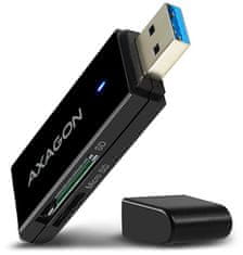 AXAGON CRE-S2 USB 3.2 čtečka SD/microSD