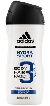  Adidas gel za prhanje Hydramax, 3 v 1, 250 ml 