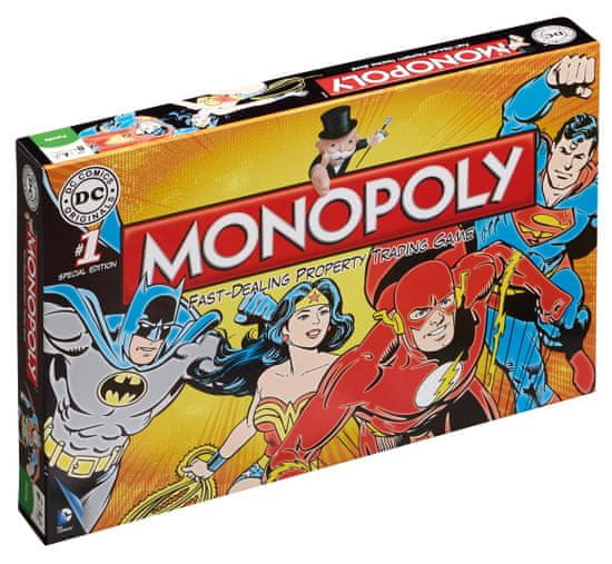 Winning Moves Monopoly DC Comics Retro angleška verzija
