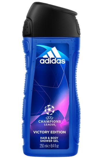 Adidas Uefa gel za prhanje, 3 v 1, 250 ml