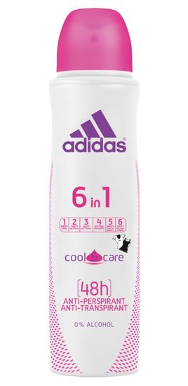 Adidas 6 v 1 deodorant, v spreju, 150 ml