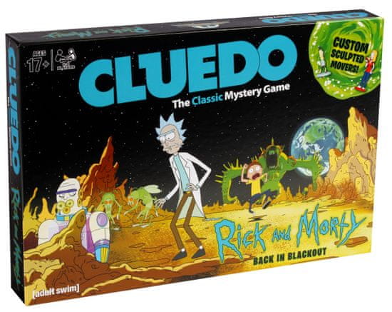 Winning Moves Cluedo Rick And Morty Angleška verzija
