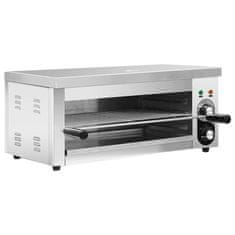Vidaxl Električni gastronomski žar salamander 2500 W nerjaveče jeklo