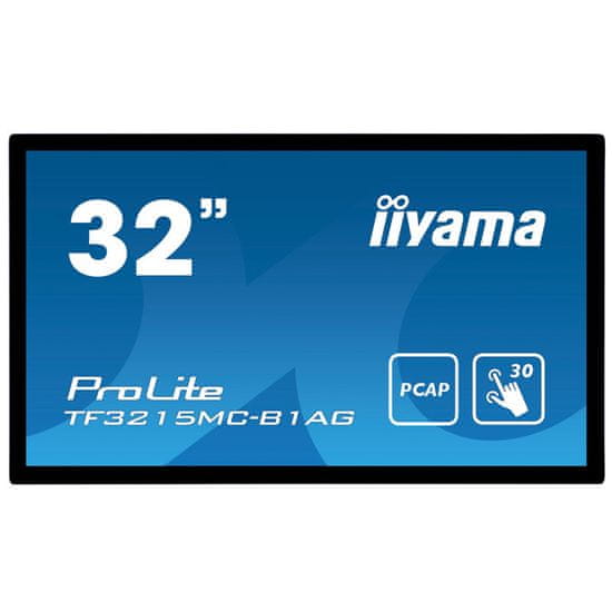 iiyama ProLite LED informacijski monitor, 80cm, FHD, AMVA3, na dotik, Open Frame (TF3215MC-B1AG)