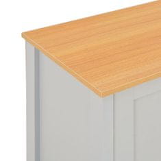 Vidaxl TV omarica siva 120x39x58 cm