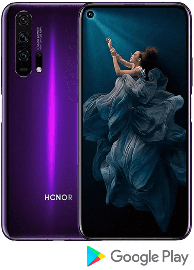 Honor 20 Pro mobilni telefon, 8 GB/256 GB, črn