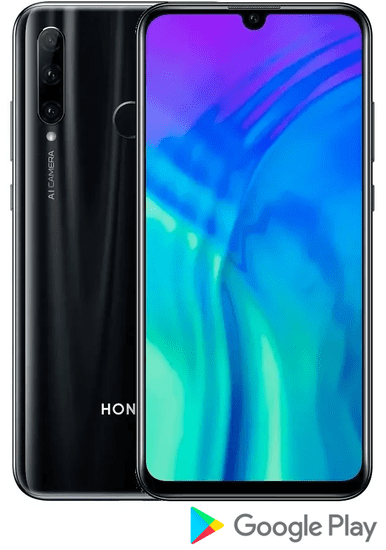 Honor 20 Lite, mobilni telefon, 4 GB/128 GB, Midnight Black