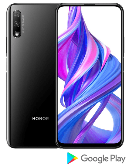 Honor 9X mobilni telefon, 4GB/128GB, črn