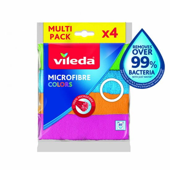 Vileda krpa Microfibre Color 4/1