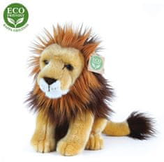 Rappa plišasti lev, sedeči, 18 cm Eco Friendly
