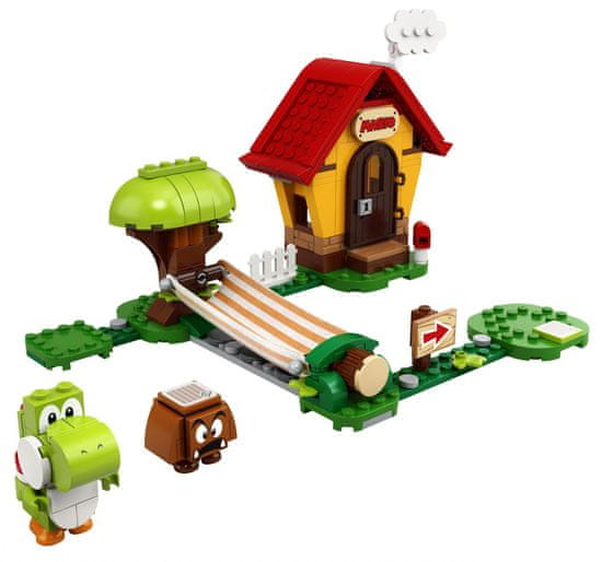 LEGO Super Mario™ 71367 Mariova hiša in Yoshi – razširitveni komplet